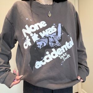 Taylor Swift Midnights Graphic Sweatshirt Medium